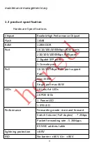 Preview for 5 page of Hored PS3016 User Manual