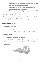 Preview for 21 page of Hored PS3024GS User Manual