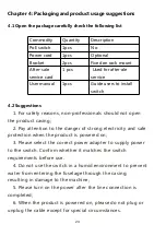 Preview for 25 page of Hored PS3024GS User Manual