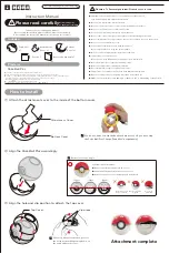 HORI Poke Ball Plus Instruction Manual preview