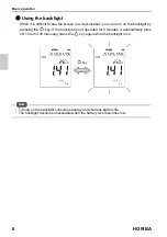 Предварительный просмотр 24 страницы Horiba Scientific LAQUAact ES-71 Instruction Manual