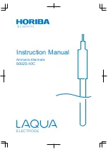 Предварительный просмотр 1 страницы horiba 5002S-10C Instruction Manual