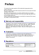 Предварительный просмотр 2 страницы horiba 6582S-10C Instruction Manual