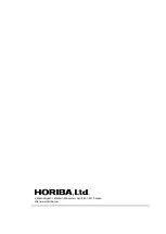 Предварительный просмотр 109 страницы horiba APSA-370 Operation Manual