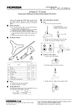 Предварительный просмотр 3 страницы horiba FA-70S Instruction Manual