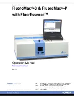 Preview for 1 page of horiba FluoroMax-3 Operation Manual