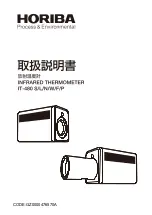 Предварительный просмотр 1 страницы horiba IT-480 F Instruction Manual