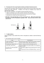 Предварительный просмотр 12 страницы horiba MV-2000 Instruction Manual