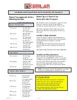 Preview for 2 page of Horizon Fitness 1100 LOW LINE Installation Instructions Manual