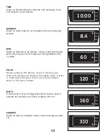 Preview for 14 page of Horizon Fitness 2.1B User Manual