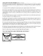 Preview for 23 page of Horizon Fitness 2.1B User Manual