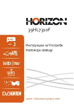 Preview for 1 page of Horizon Fitness 39HL7310F User Manual