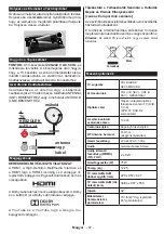 Preview for 70 page of Horizon Fitness 42HL810F Operating Instructions Manual