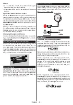 Предварительный просмотр 31 страницы Horizon Fitness 43HL8500U Operating Instructions Manual