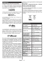 Preview for 62 page of Horizon Fitness 55HL8510U Operating Instructions Manual