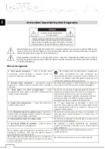 Preview for 4 page of Horizon Fitness Acustico HAV-H8700 Operating Instructions Manual