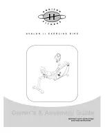 Horizon Fitness AVALON II Owner'S & Assembly Manual предпросмотр