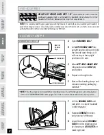 Предварительный просмотр 8 страницы Horizon Fitness CLUB SERIES CST3.5 User Manual