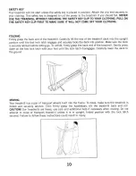 Preview for 11 page of Horizon Fitness CLUB SERIES CST3 User Manual