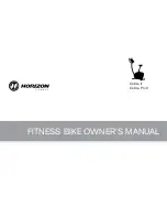 Preview for 1 page of Horizon Fitness Colima II Owner'S Manual