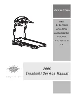 Horizon Fitness CST 3.5 Service Manual предпросмотр