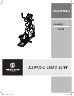 Horizon Fitness CX-66 User Manual preview