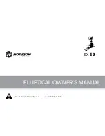 Horizon Fitness EX-59 Owner'S Manual preview