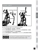 Предварительный просмотр 11 страницы Horizon Fitness EX-66 User Manual