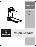 Предварительный просмотр 1 страницы Horizon Fitness HORIZON CT81 User Manual