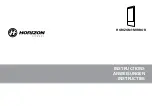 Horizon Fitness HORIZON MIRROR Instructions Manual preview