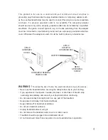 Предварительный просмотр 4 страницы Horizon Fitness HTM6000 Owner'S Manual