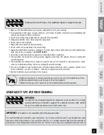 Preview for 5 page of Horizon Fitness HZ SERIES WT951 User Manual