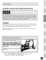 Preview for 5 page of Horizon Fitness LS 625E User Manual