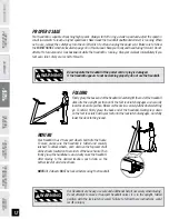 Preview for 12 page of Horizon Fitness PERFORMANCE SERIES PST6 User Manual