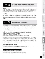 Preview for 27 page of Horizon Fitness PERFORMANCE SERIES PST6 User Manual