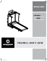 Horizon Fitness PREMIER T1201 User Manual preview