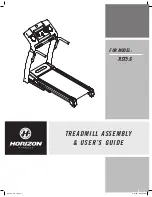 Preview for 1 page of Horizon Fitness RST 5.6 Assembly & User'S Manual