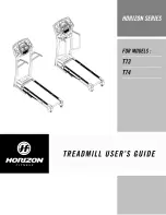 Horizon Fitness T73 User Manual предпросмотр