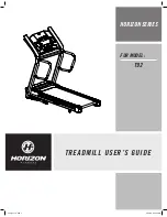 Horizon Fitness T92 User Manual preview