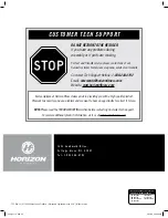 Preview for 19 page of Horizon Fitness T93 User Manual