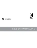 Horizon Fitness TORUS 4 Owner'S Manual preview