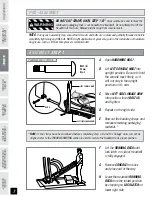 Предварительный просмотр 8 страницы Horizon Fitness WT751 User Manual