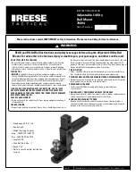 Horizon Global IREESE TACTICAL 70894 Instruction Manual preview