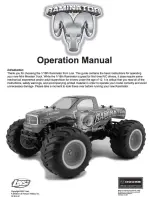 Horizon Hobby 1/18th Raminator Operation Manual preview