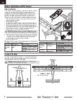 Preview for 8 page of Horizon Hobby Air Tractor 1.5m Instruction Manual