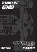 Horizon Hobby ARA106053 Instruction Manual предпросмотр