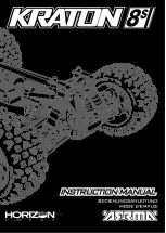 Preview for 1 page of Horizon Hobby ARMA KRATON 8S Instruction Manual