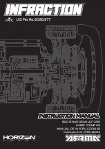 Horizon Hobby ARRMA INFRACTION Instruction Manual preview