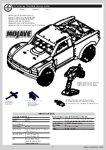 Preview for 7 page of Horizon Hobby ARRMA MOJAVE 6S Instruction Manual