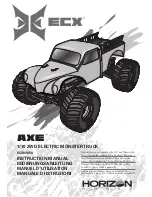 Horizon Hobby AXE ECX03056 Instruction Manual preview